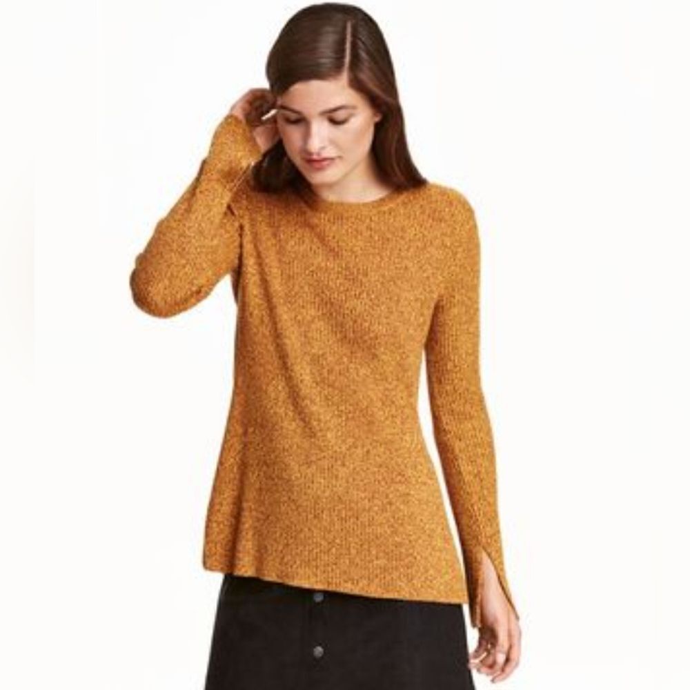 H&M Mustard Knit Sweater